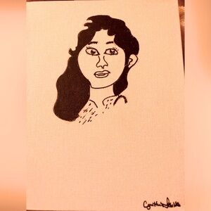 Beauty 8x10 Canvas panel board